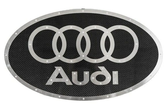 Fabspeed Carbon Fiber Wall Art - Audi