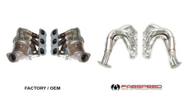 Fabspeed Porsche 981 Boxster/Cayman Long Tube Race Headers - 0