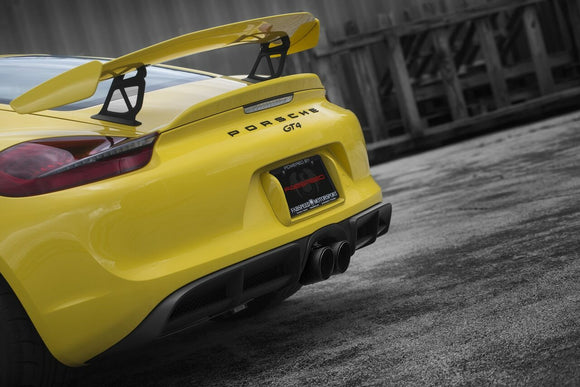 Fabspeed Porsche 981 Cayman GT4 Spyder Valvetronic Exhaust System