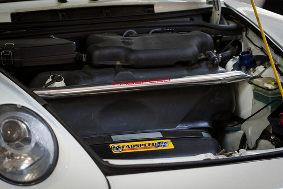 Fabspeed Porsche 993 Carrera GT2 EVO Front Strut Bar (1994-1998)