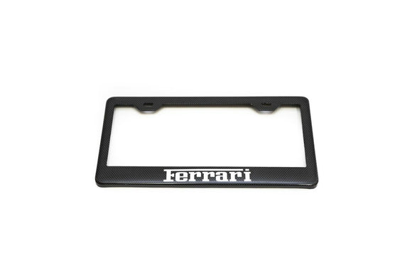 Fabspeed Carbon Fiber License Plate Frames