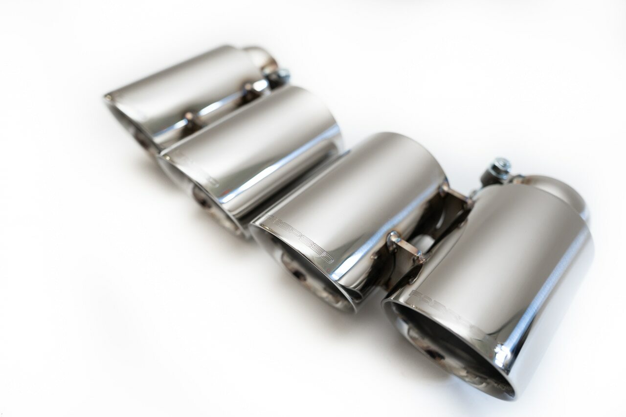 Fabspeed Porsche 991 Carrera Deluxe Quad-Style Tips (PSE / Carrera S) (2012-2016) - 0
