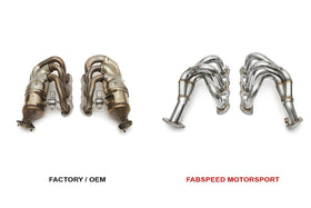 Fabspeed Porsche 981 Cayman GT4 Race Headers - 0