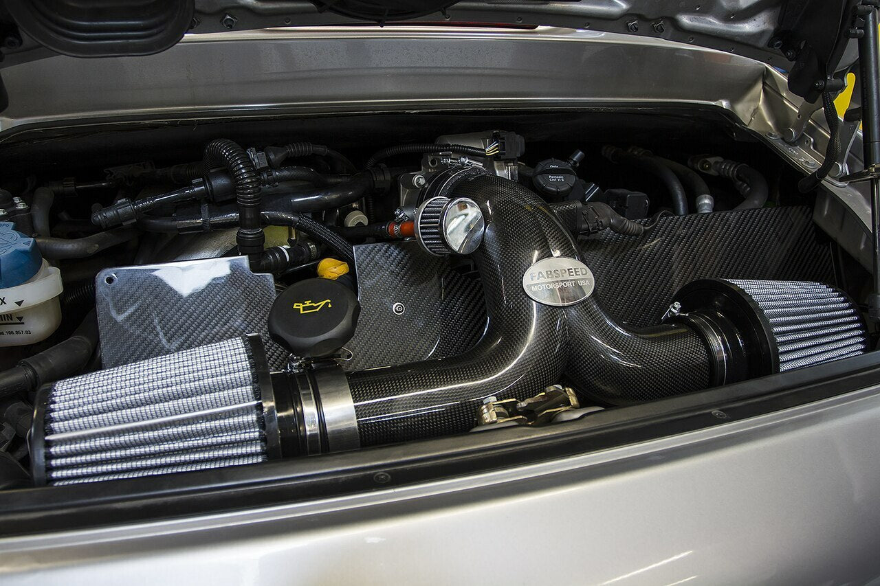 Fabspeed Porsche 997 Carrera Carbon Fiber Competition Air Intake System (2005-2008)