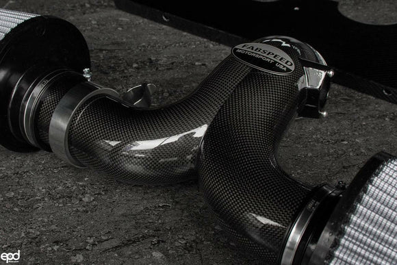 Fabspeed Porsche 997 Carrera Carbon Fiber Competition Air Intake System (2005-2008)