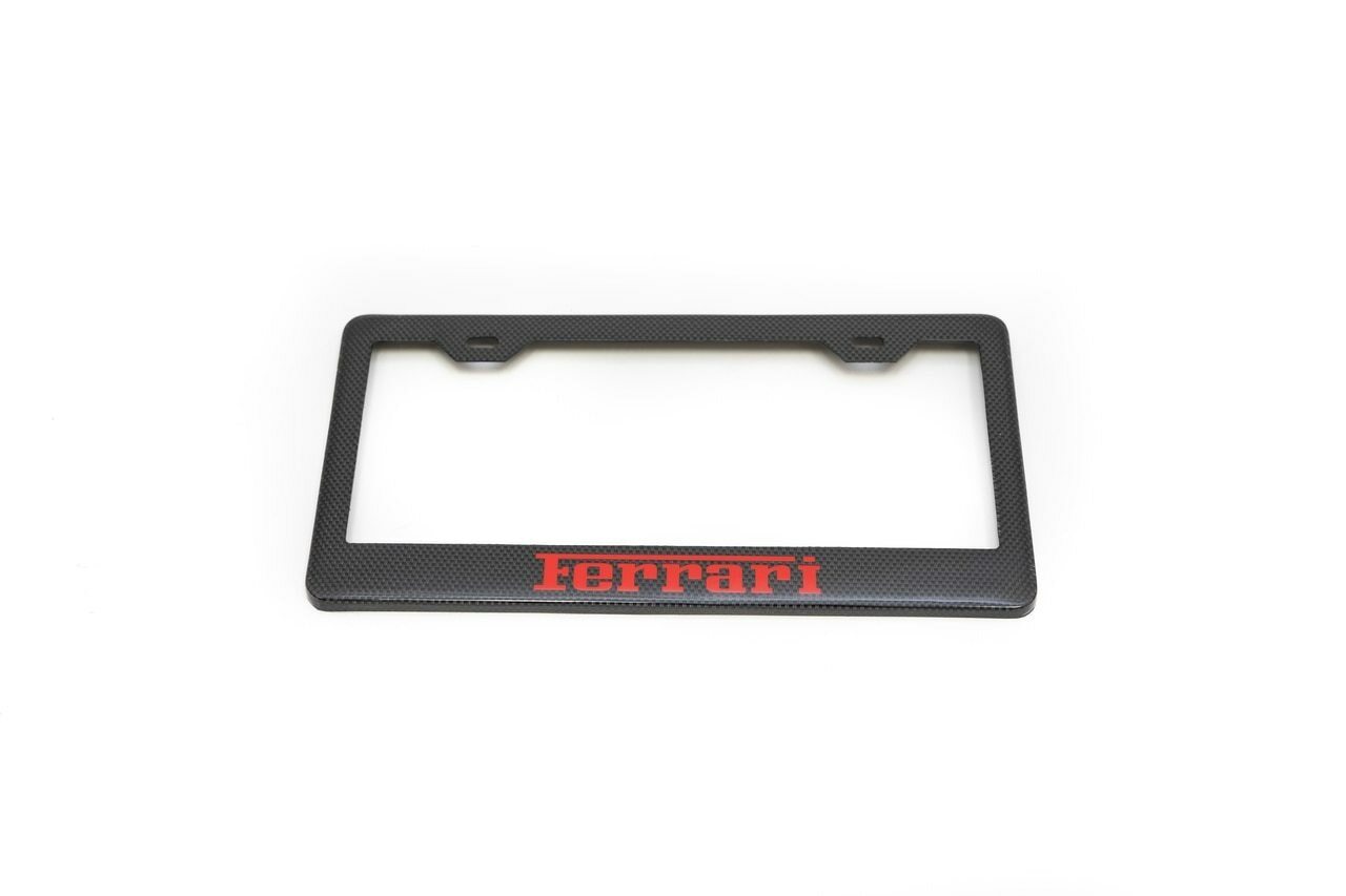 Fabspeed Carbon Fiber License Plate Frames