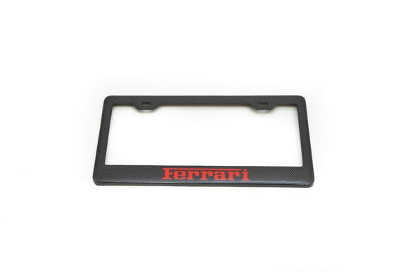Fabspeed Carbon Fiber License Plate Frames