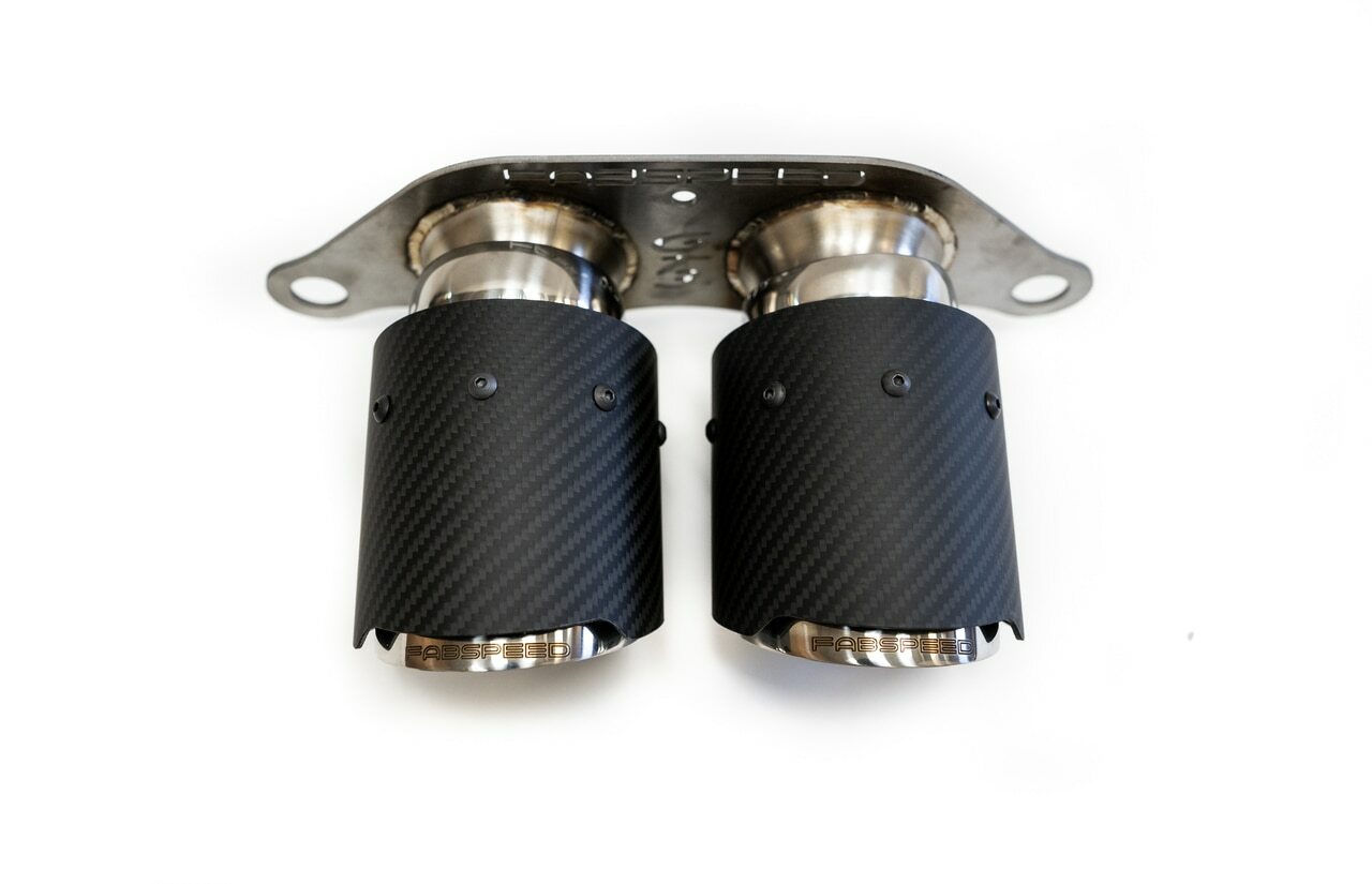 Fabspeed Porsche 991 GT3 / GT3 RS Deluxe Dual Style Tips (2014-2016)