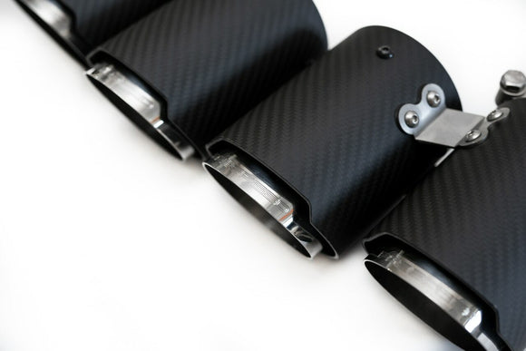 Fabspeed Porsche 991 Carrera Deluxe Quad-Style Tips (PSE / Carrera S) (2012-2016)