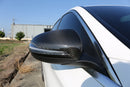 W213 side mirror cover- dry carbon black gloss-2