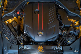 Supra A90 3.0 (B58) cold air intake – WSF ( forged carbon cover + carbon tube) - 0