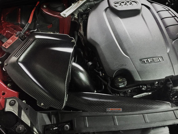 A4 B9 / B9.5  2.0T  carbon fiber airbox with maf sensor
