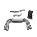 Armytrix Stainless Steel Valvetronic Catback Exhaust System w/Quad Exhaust Tips | 2018+ Volkswagen Golf R MK7.5-1