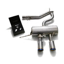 Armytrix Stainless Steel Valvetronic Catback Exhaust System w/Dual Exhaust Tips | 2012-2013 Volkswagen Golf R-2