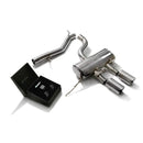 Armytrix Stainless Steel Valvetronic Catback Exhaust System w/Dual Exhaust Tips | 2012-2013 Volkswagen Golf R-1