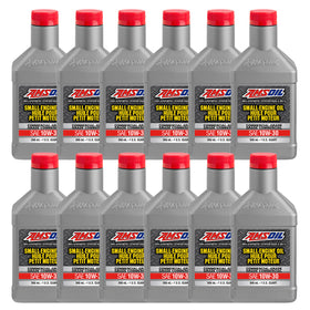 AMSOIL 10W-30 100% Synthetic Small-Engine Oil Case of 12