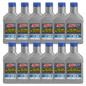 AMSOIL 10W-40 100% Synthetic Small-Engine Oil Case of 12