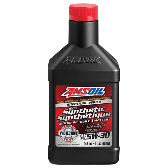 AMSOIL Signature Series 5W-30 100% Synthetic Motor Oil 946 ml Bottle
