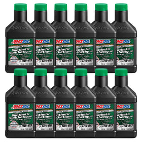 AMSOIL Signature Series 0W-20 100% Synthetic Motor Oil Case of 12