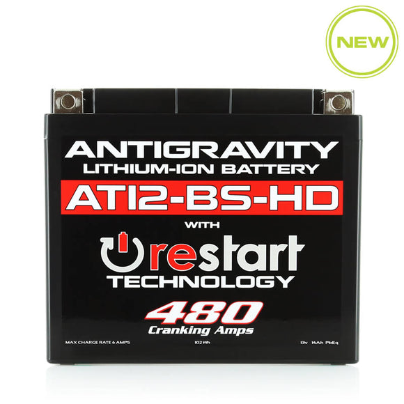 Antigravity YT12-BS High Power Lithium Battery w/Re-Start
