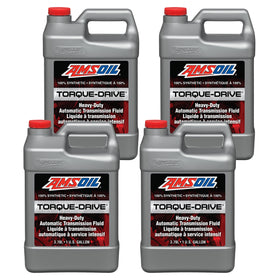 AMSOIL Torque-Drive 100% Synthetic Automatic Transmission Fluid Case of 4