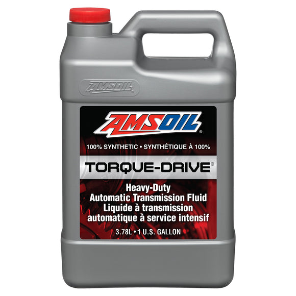 AMSOIL Torque-Drive 100% Synthetic Automatic Transmission Fluid 3.78 Liter Jug