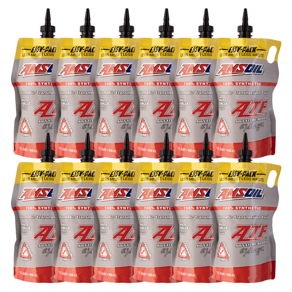AMSOIL Signature Series Multi-Vehicle 100% Synthetic Automatic Transmission Fluid Case of 12