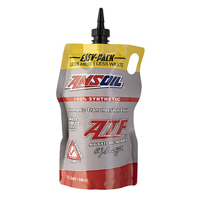 AMSOIL Signature Series Multi-Vehicle 100% Synthetic Automatic Transmission Fluid 946 ml Easy-Pack