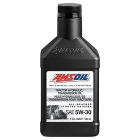AMSOIL 5W-30 100% Synthetic Tractor Hydraulic/Transmission Oil 946 ml Bottle