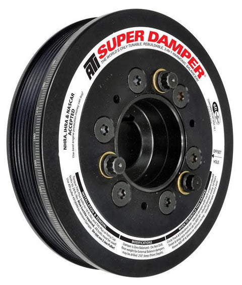 ATI Damper - 7.07in - Alum - 6 Grv - Toyota Supra - 94-98 - JZ80 - 5.88 Drive - 2RG - OEM Belt Size