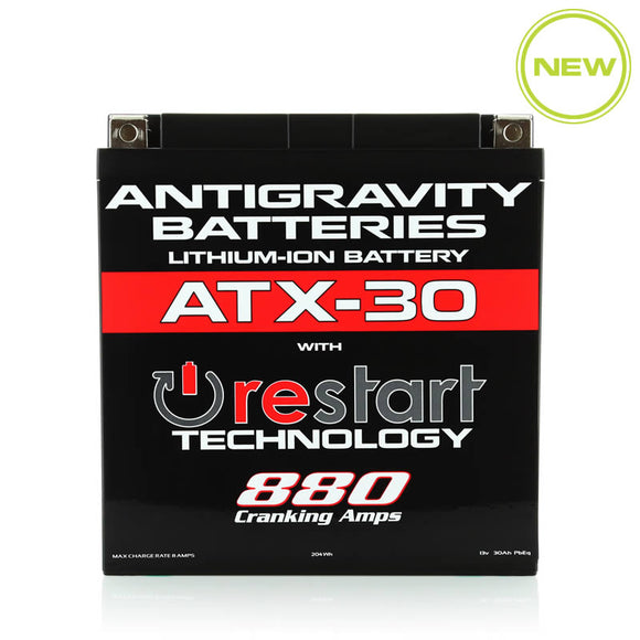 Antigravity YTX30 Lithium Battery w/Re-Start