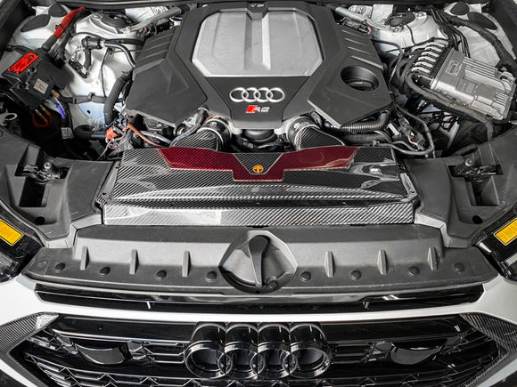 RS6 C8 Carbon Fiber Cold Air Cover (without air filter)
