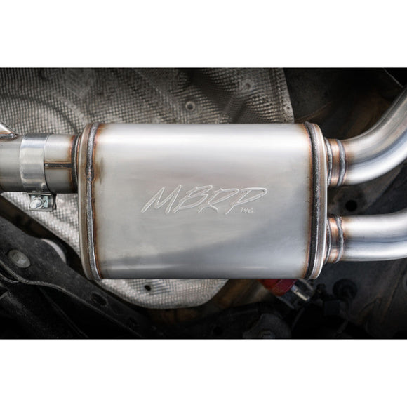 MBRP 15-18 Audi S3 304SS 3in Quad Split Rear Exit C/B System