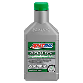 AMSOIL 100% Synthetic ATV/UTV Transmission & Differential Fluid 946 ml Bottle