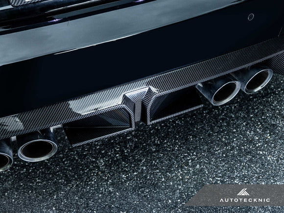 AutoTecknic BMW G87 M2 Dry Carbon Club Sport Rear Diffuser
