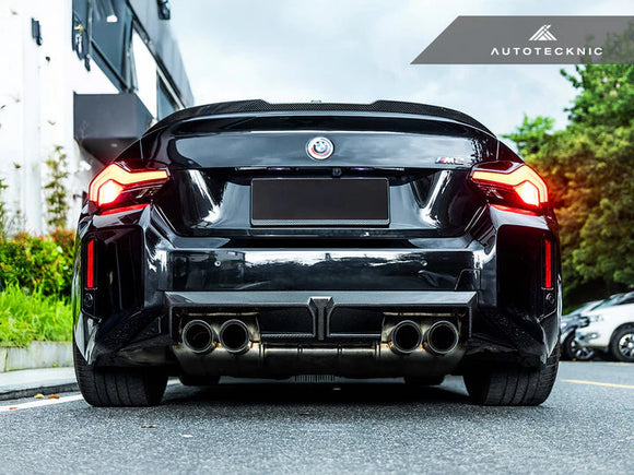 AutoTecknic BMW G87 M2 Dry Carbon Club Sport Rear Diffuser