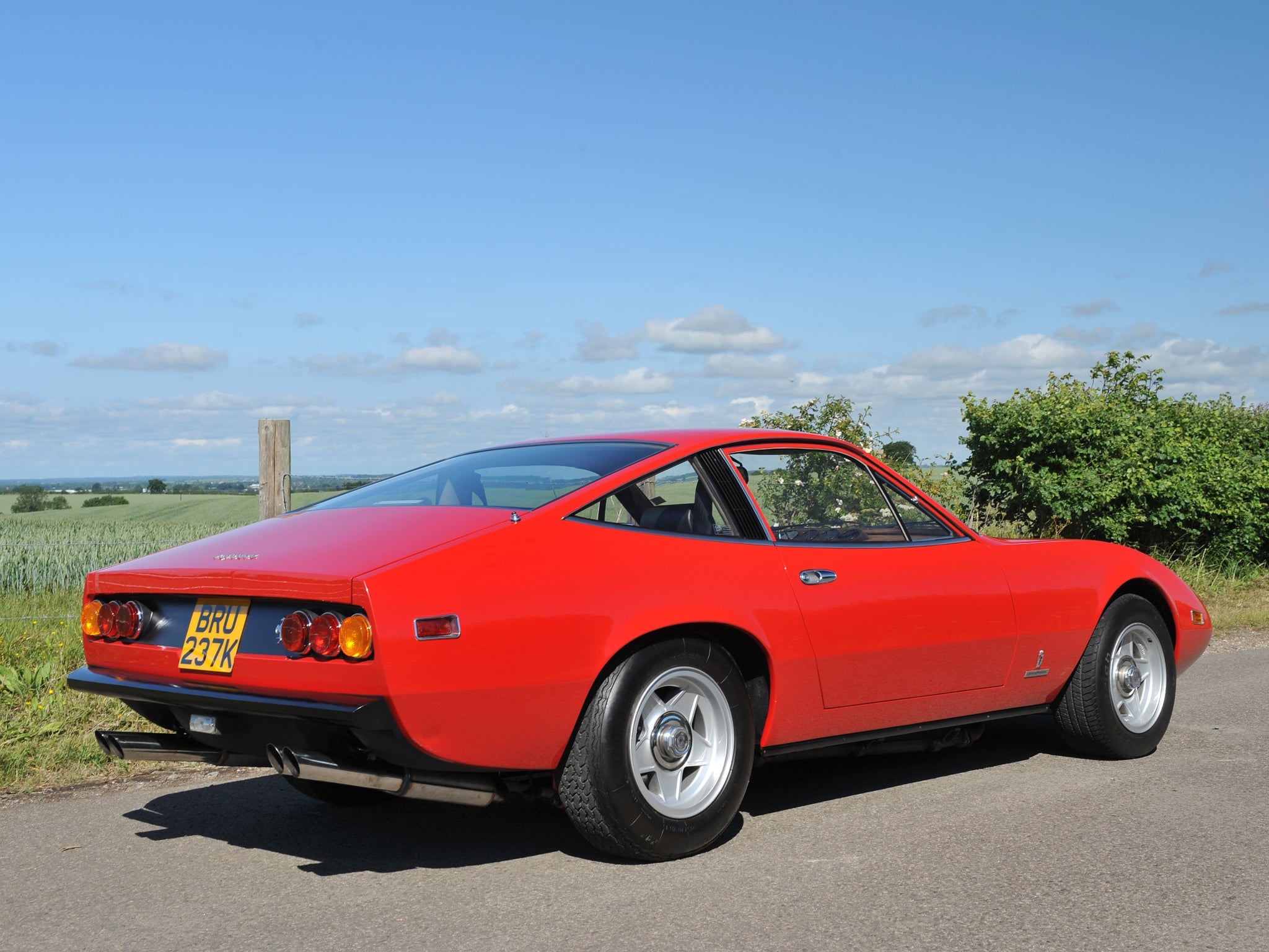 Ferrari 365 GTC 4 Stainless Steel Exhaust System (1971-72) - 0