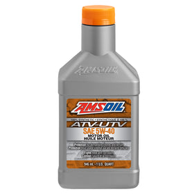 AMSOIL 5W-40 100% Synthetic ATV/UTV Motor Oil 946 ml Bottle