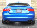 AWE Tuning S5 4.2L Track Edition Exhaust System - Polished Silver Tips-3