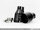 AWE Touring Edition Exhaust for Audi C7 A7 3.0T - Quad Outlet, Diamond Black Tips-3
