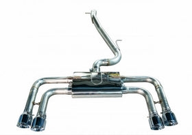 AWE Tuning Audi  S3 Track Edition Exhaust with Chrome Silver Tips, 90mm