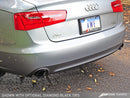 AWE Touring Edition Exhaust for Audi C7 A6 3.0T - Dual Outlet, Diamond Black Tips-3