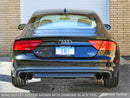 AWE Touring Edition Exhaust for Audi C7 A7 3.0T - Dual Outlet, Diamond Black Tips-3