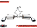 AWE Non-Resonated Touring Edition Exhaust for A90 Supra - 5" Chrome Silver Tips-3