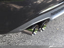 AWE Touring Edition Exhaust for B8 A4 2.0T - Quad Tip, Polished Silver Tips-3