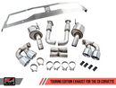 AWE Touring Edition Exhaust for C8 Corvette -- Chrome Silver Tips-10