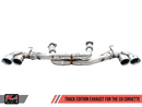 AWE Track Edition Exhaust for C8 Corvette -- Chrome Silver Tips-6
