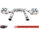AWE Track Edition Exhaust for C8 Corvette -- Chrome Silver Tips-9