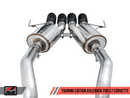 AWE Touring Edition Axleback Exhaust for C7 Corvette without AFM Valves - Z06 / ZR1 / Z51 Manual 17+ / GS Manual -- Diamond Black Tips-5