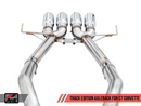 AWE Track Edition Axleback Exhaust for C7 Corvette without AFM Valves - Z06 / ZR1 / Z51 Manual 17+ / GS Manual -- Chrome Silver Tips-3